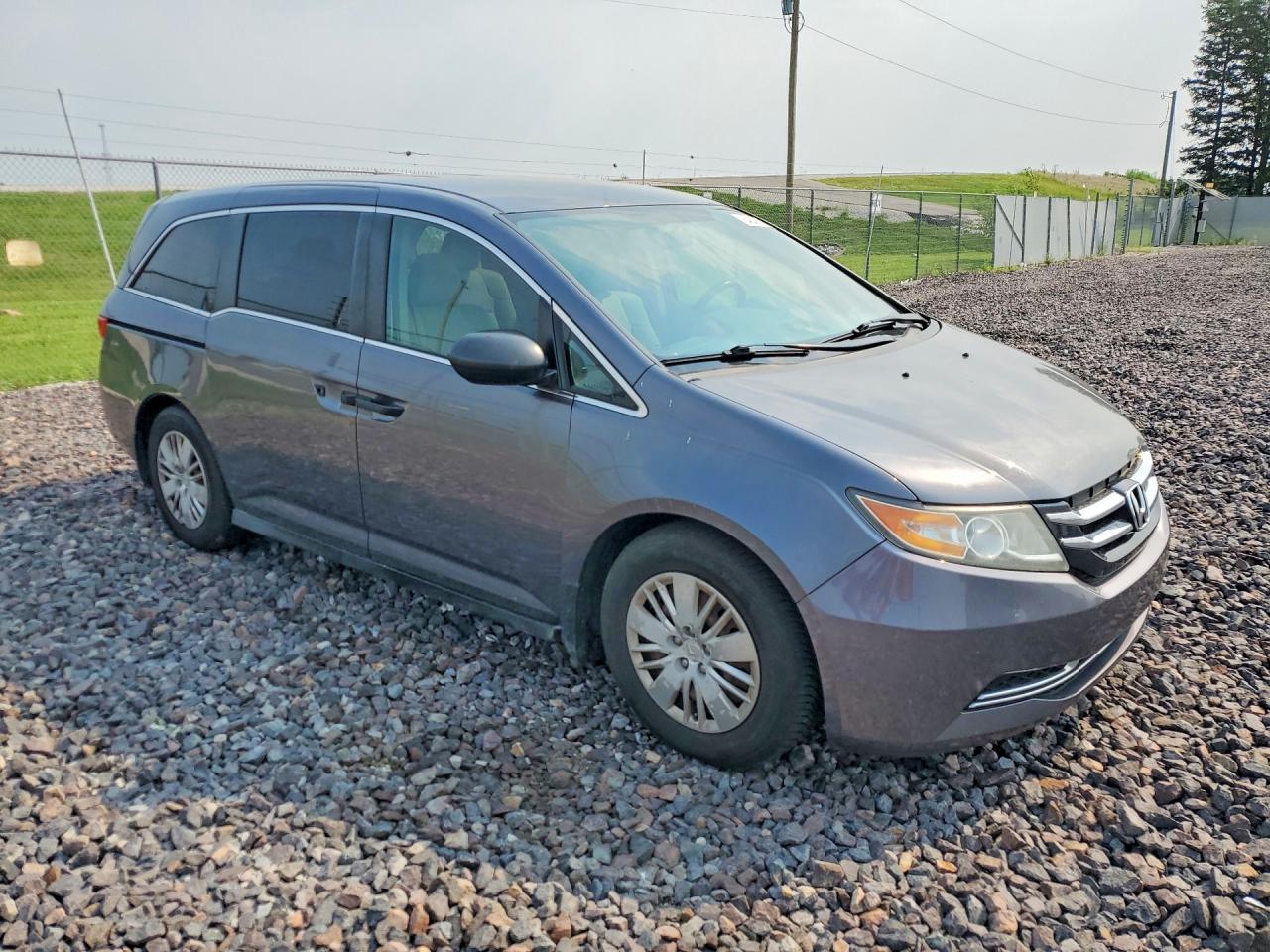 2015 Honda Odyssey Lx Серый vin: 5FNRL5H20FB051073