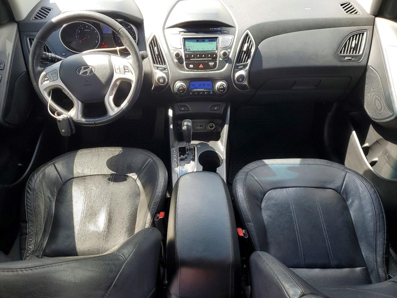 2013 Hyundai Tucson Limited Blue vin: KM8JUCAC2DU581823