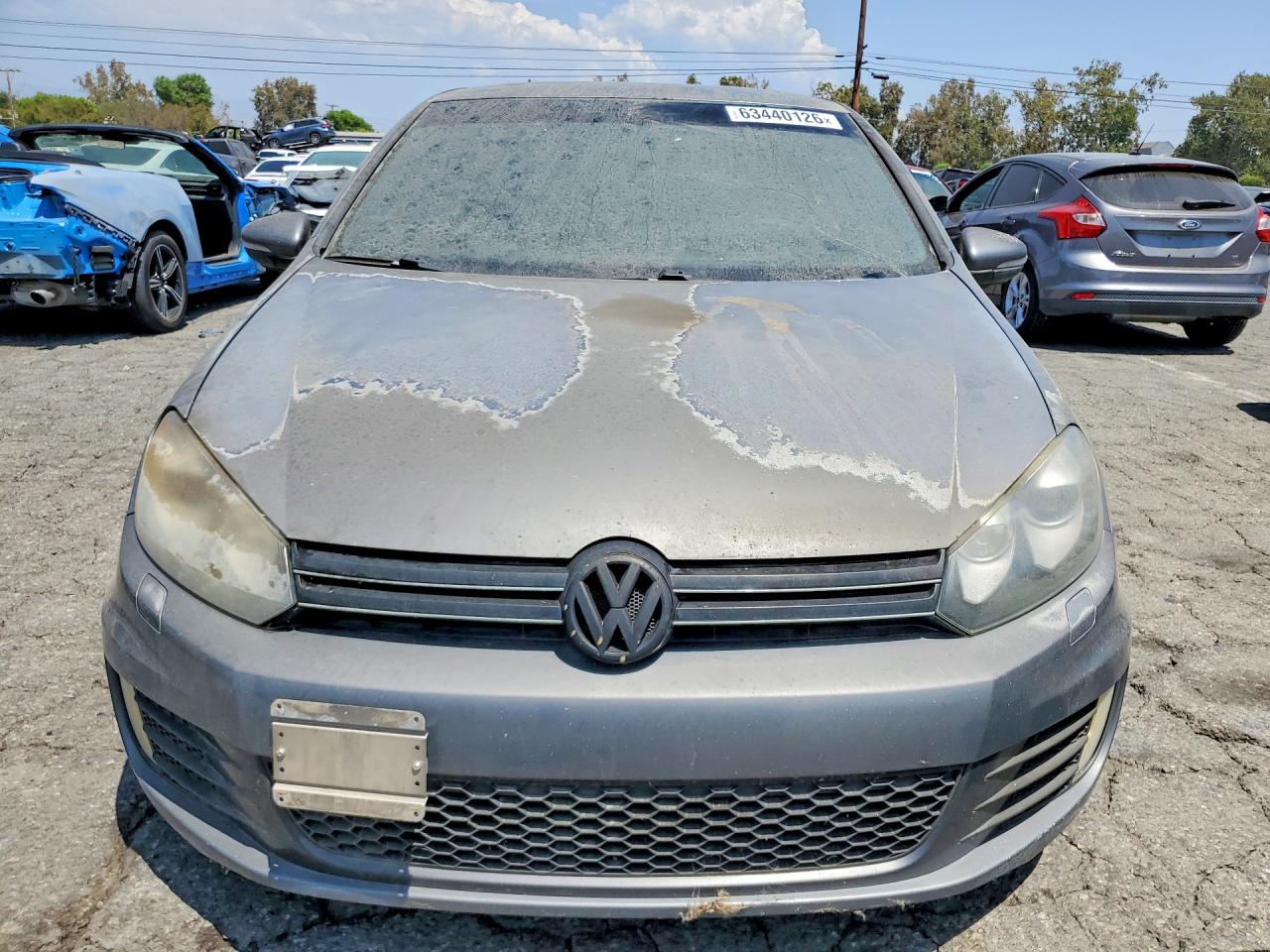 2012 Volkswagen Gti Серый vin: WVWED7AJ7CW173669