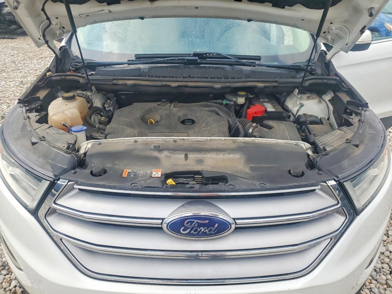 2016 Ford Edge Sel Белый vin: 2FMPK4J9XGBB26660
