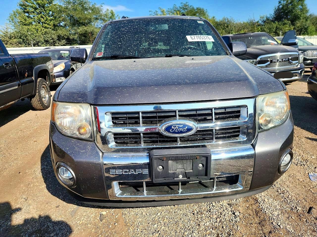 2010 Ford Escape Limited Gray vin: 1FMCU9EGXAKB21700