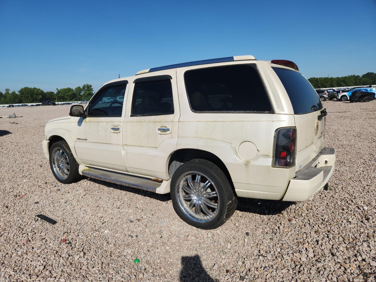2005 Cadillac Escalade Luxury White vin: 1GYEK63N35R111309