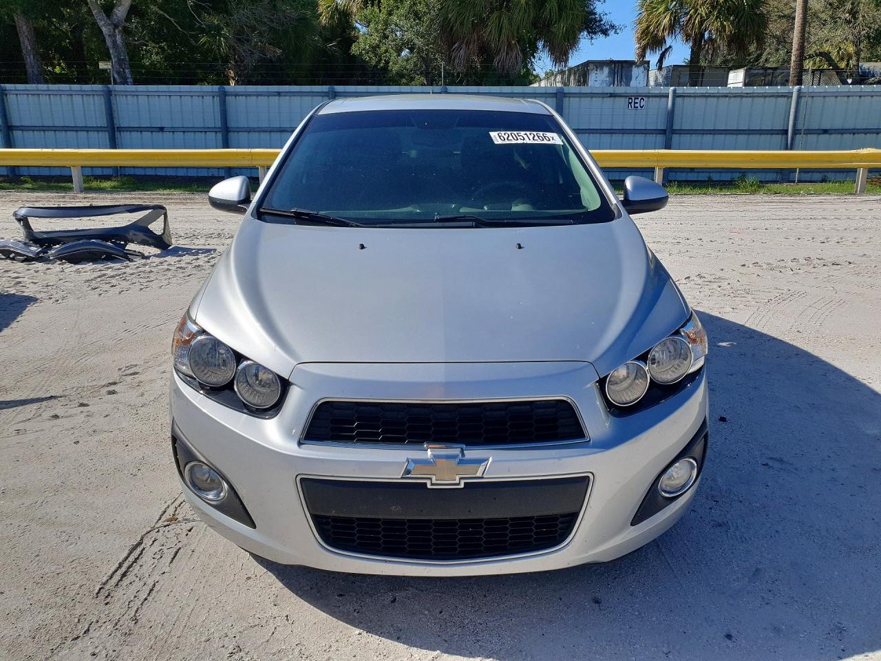 2012 Chevrolet Sonic Lt Silver vin: 1G1JC5SH9C4152912