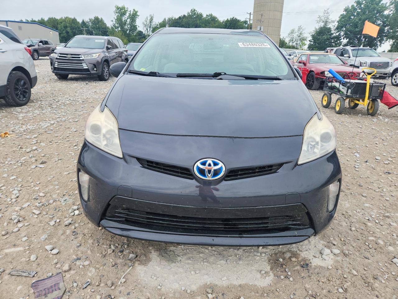 2012 Toyota Prius Two Gray vin: JTDKN3DU0C5538018