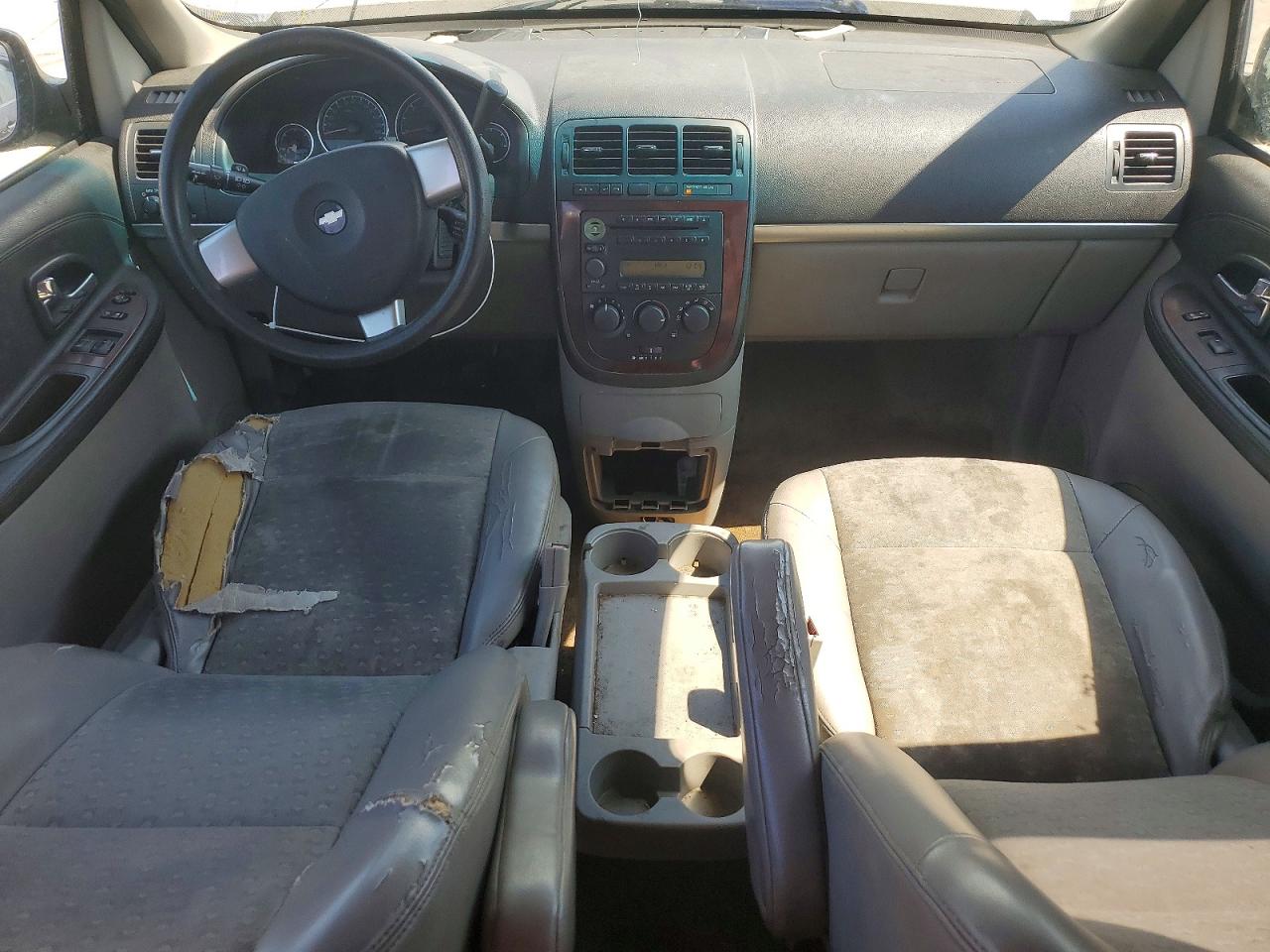 2005 Chevrolet Uplander Ls White vin: 1GNDV23L55D257893