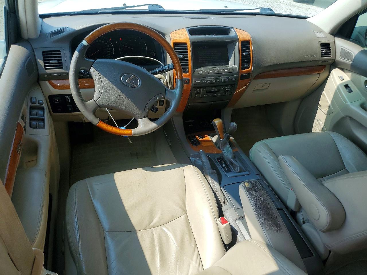 2007 Lexus Gx 470 White vin: JTJBT20X270135089