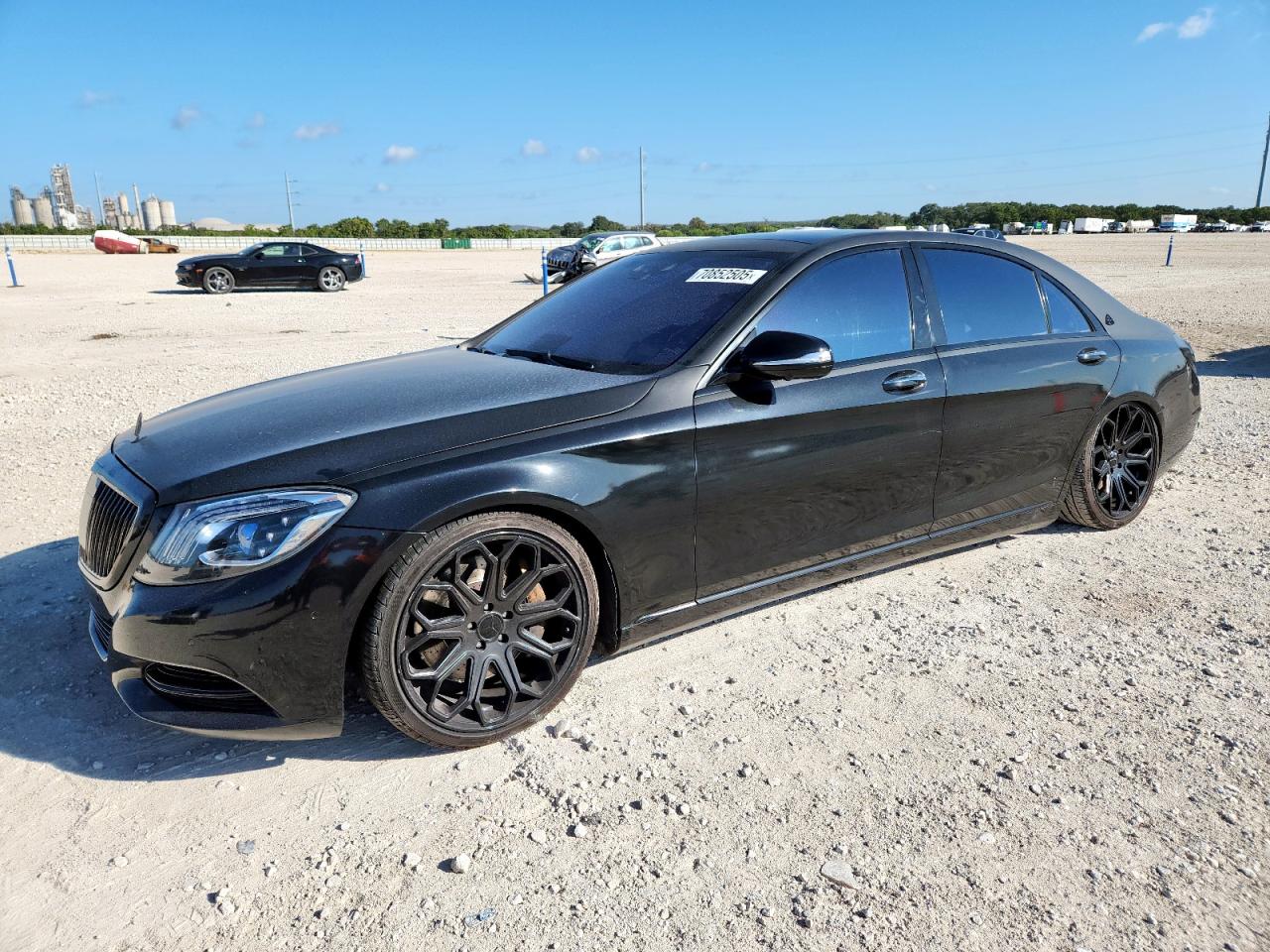 2014 Mercedes-benz S 550 4matic Black vin: WDDUG8FBXEA049847