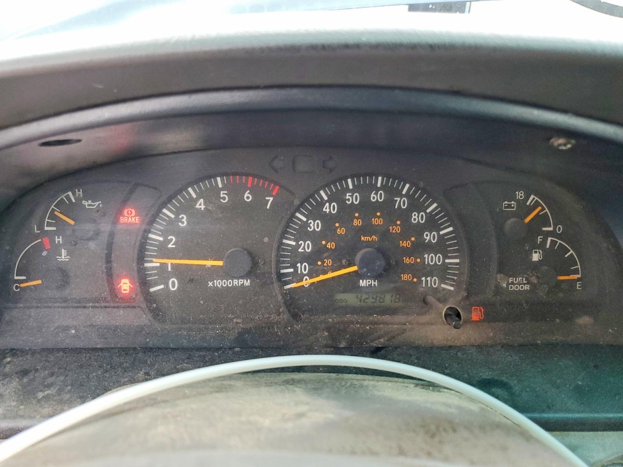 2002 Toyota Tundra Sr5 Blue vin: 5TBRN34132S229200