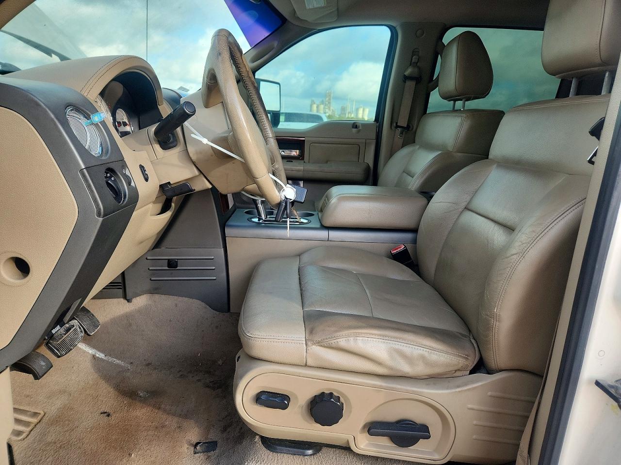 2008 Ford F150 Supercrew Белый vin: 1FTPW12V08FB26749