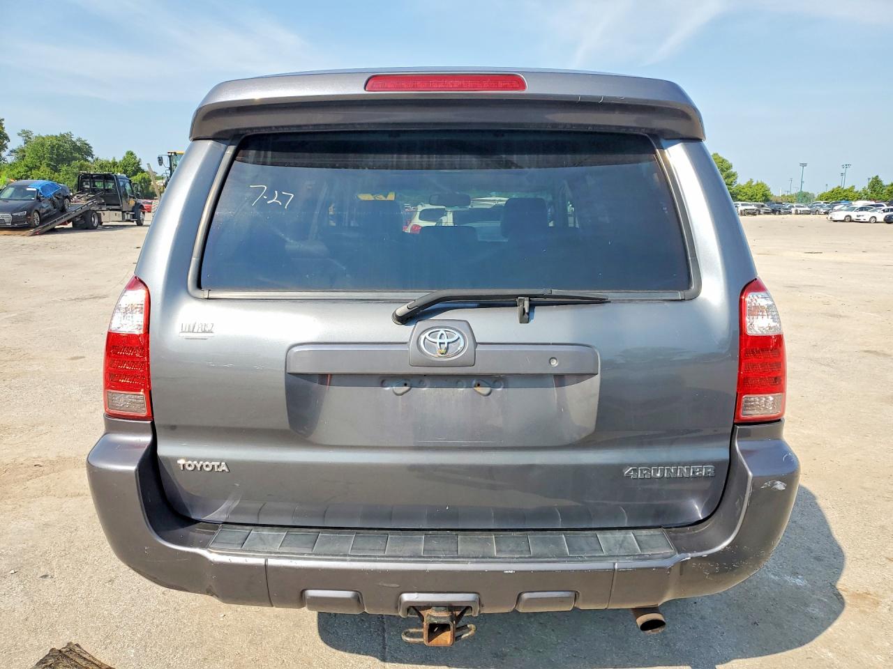 2007 Toyota 4runner Limited Gray vin: JTEBU17R170116031