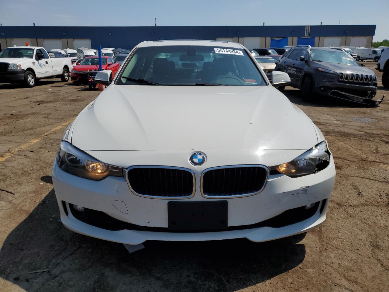 2015 Bmw 328 Xi Sulev White vin: WBA3B5C58FF960777