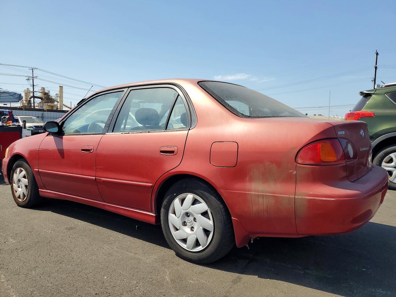 2001 Toyota Corolla S Red vin: 1NXBR12E11Z457547