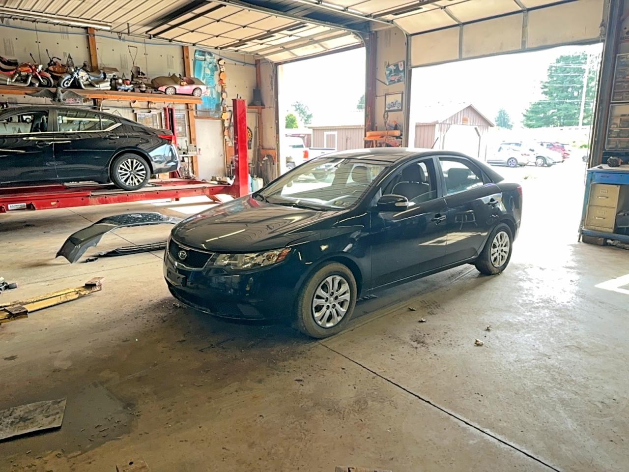 2010 Kia Forte Ex Black vin: KNAFU4A28A5061877