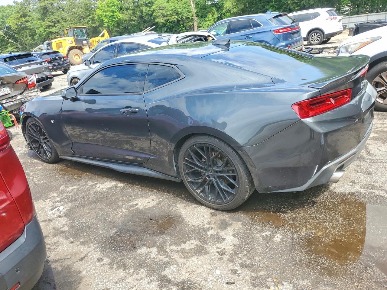 2018 Chevrolet Camaro Lt Угольный vin: 1G1FB1RS2J0119001