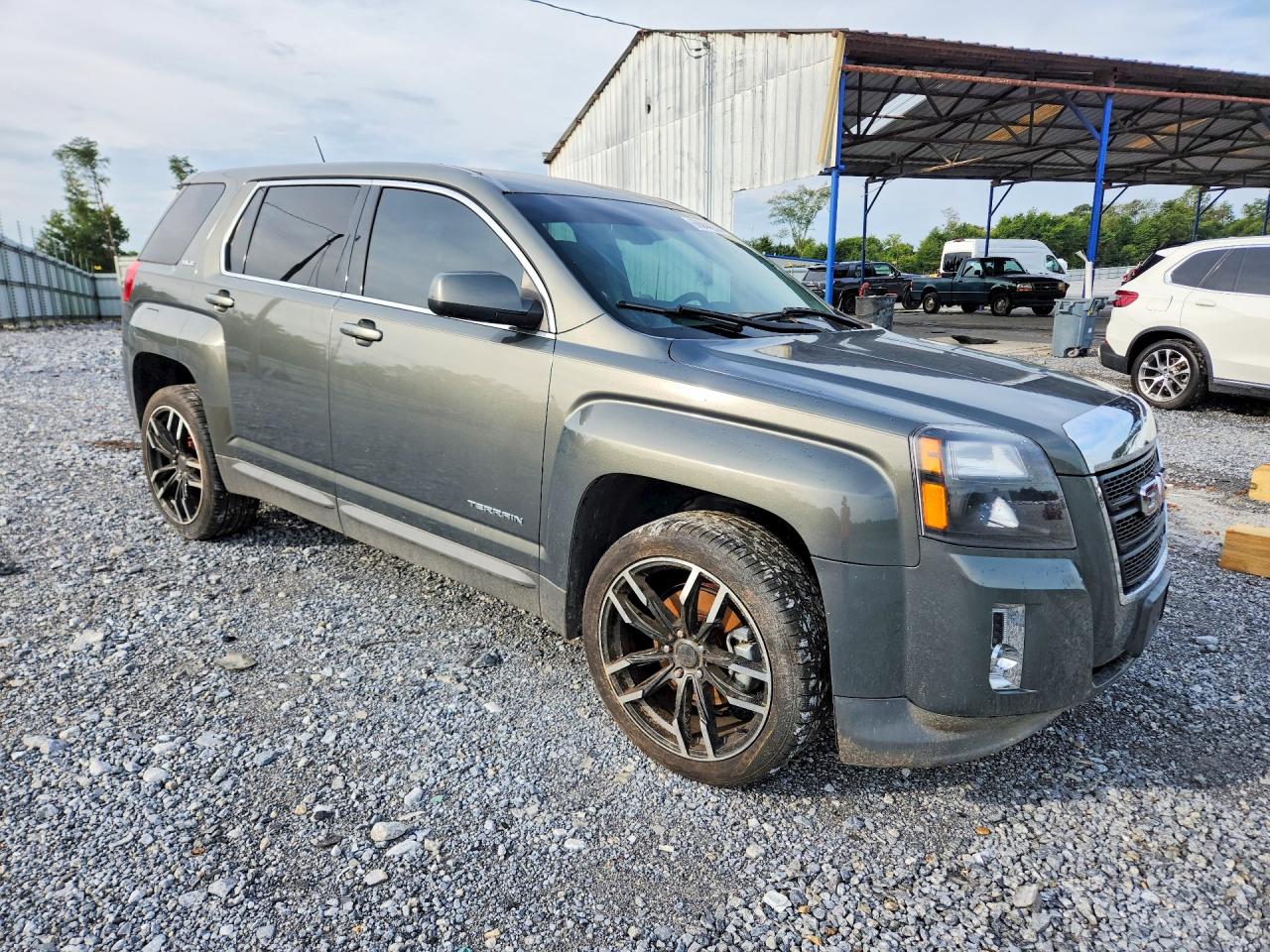2013 Gmc Terrain Sle Gray vin: 2GKALMEK5D6227800