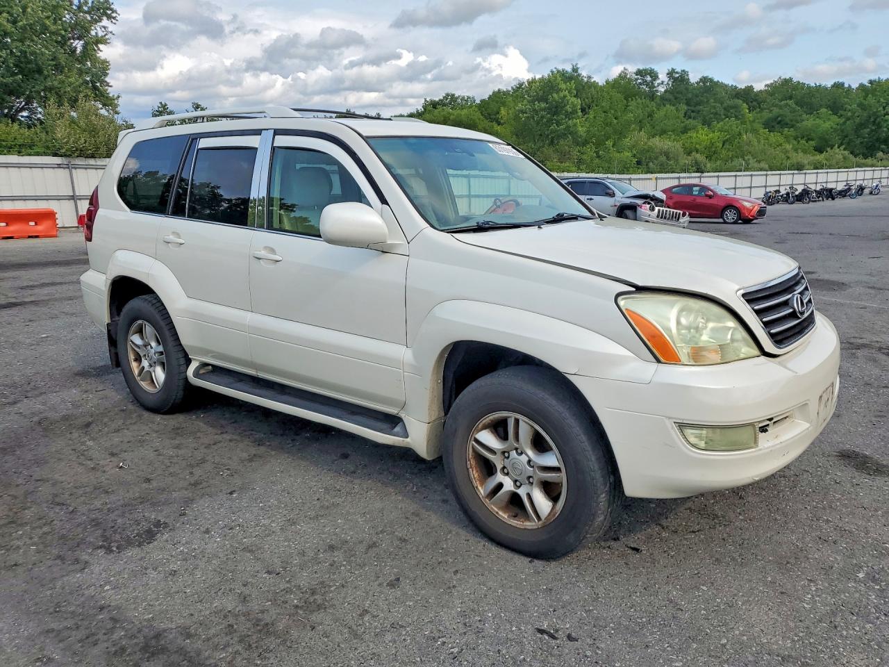 2006 Lexus Gx 470 White vin: JTJBT20X860107280