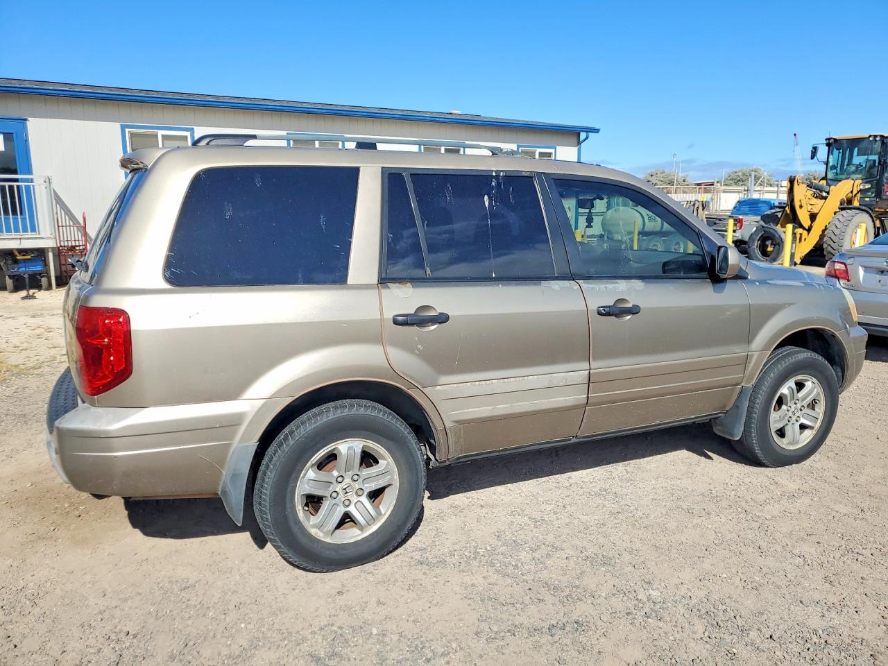 2005 Honda Pilot Exl Gold vin: 2HKYF18555H549050