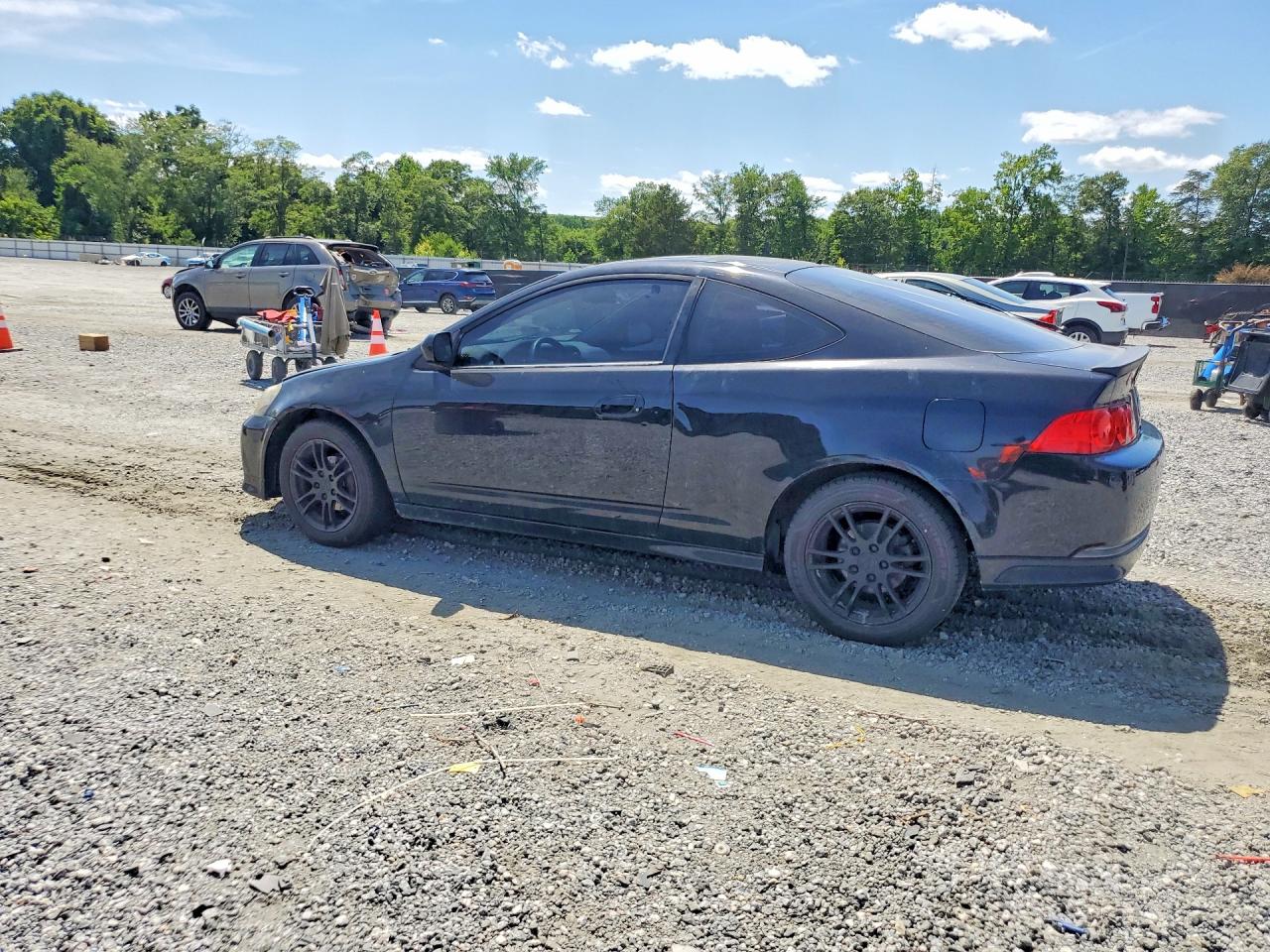 2006 Acura Rsx Black vin: JH4DC54836S008319