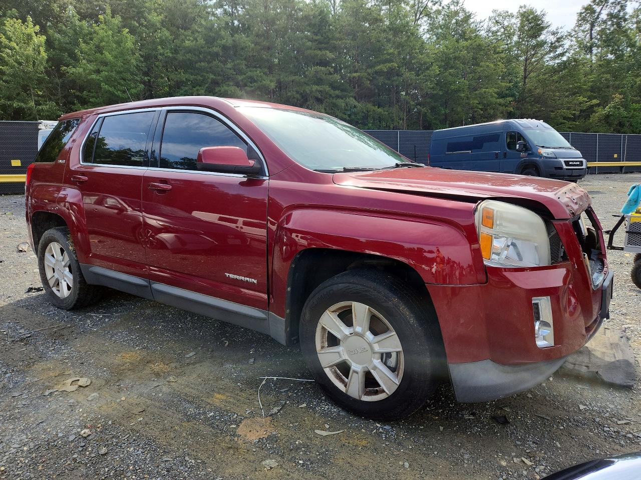 2012 Gmc Terrain Sle Red vin: 2GKALMEK6C6242000