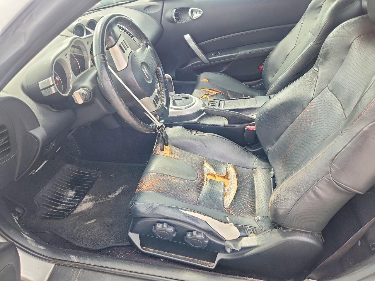 2006 Nissan 350z Enthusiast Серебряный vin: JN1AZ36A66M453720