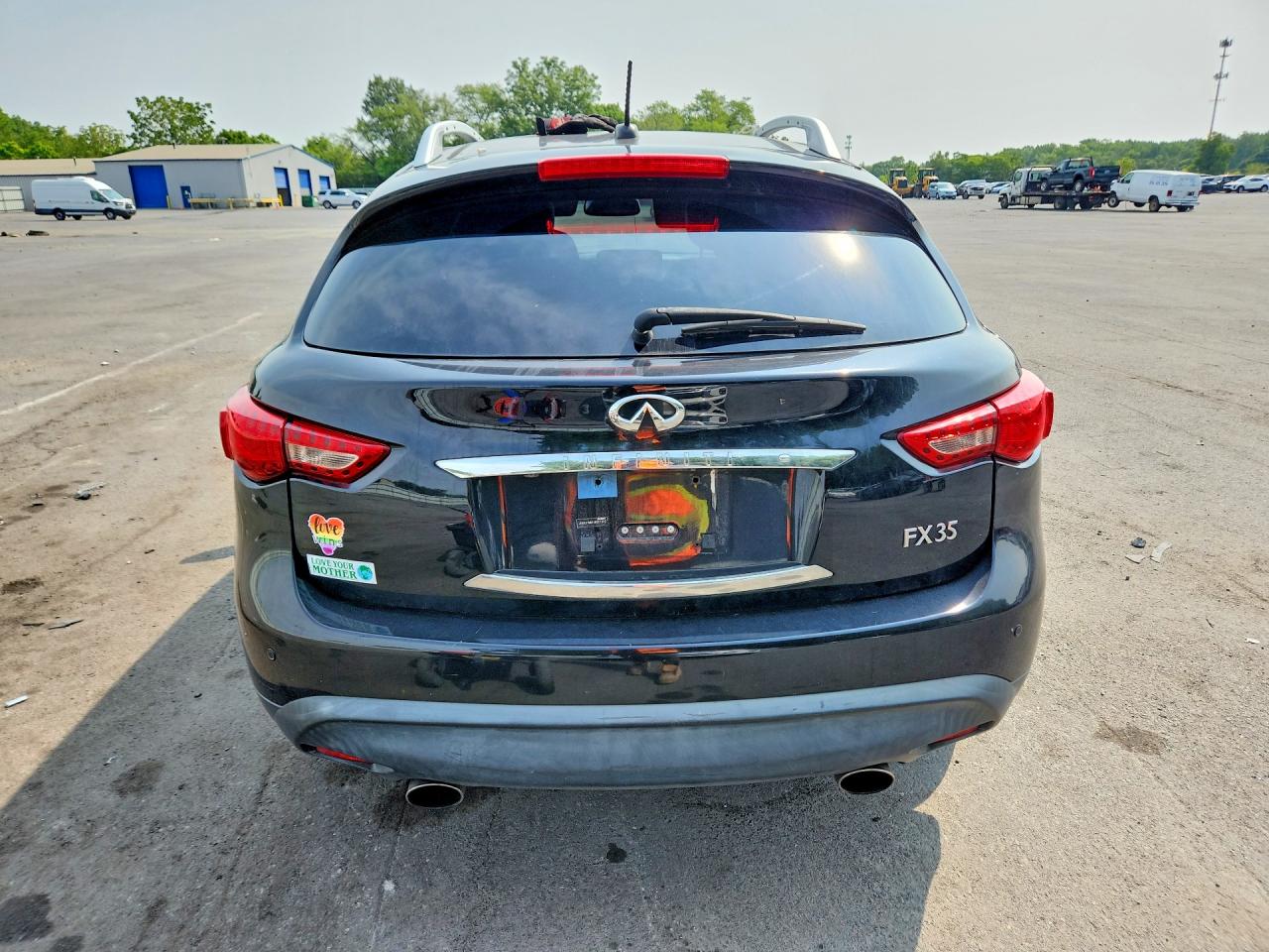 2010 Infiniti Fx35 Base Black vin: JN8AS1MW4AM851803