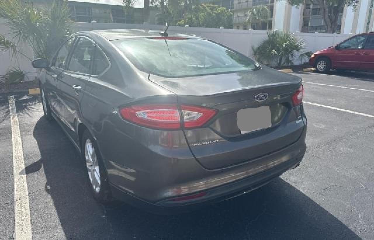 2016 Ford Fusion Se Серый vin: 1FA6P0HD2G5100603