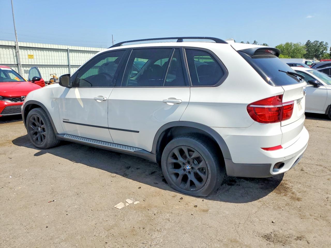 2011 Bmw X5 Xdrive35i White vin: 5UXZV4C56BLL58081