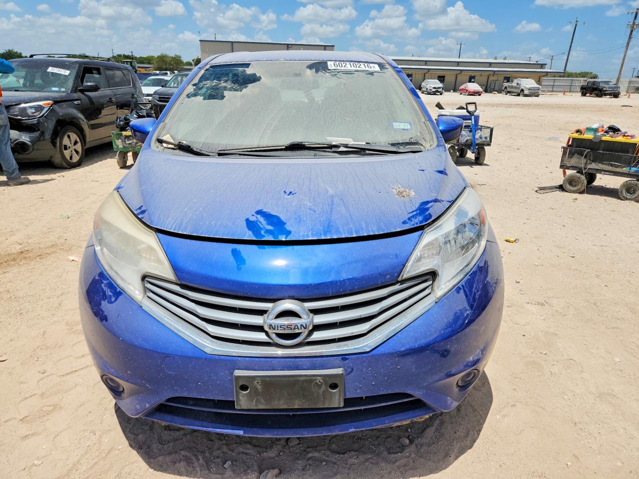 2015 Nissan Versa Note S Plus Синий vin: 3N1CE2CPXFL371250