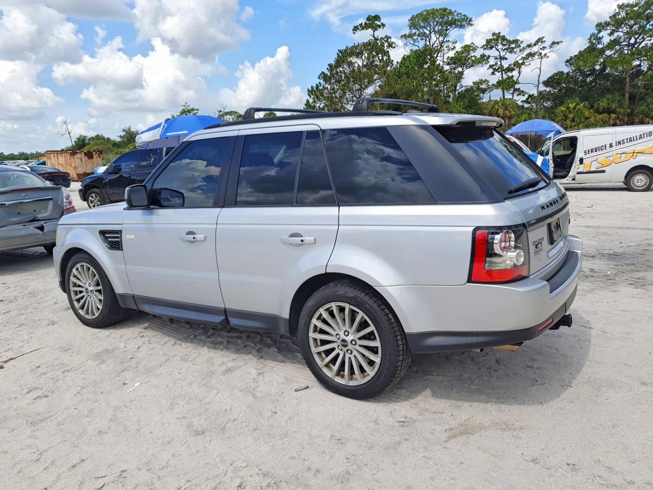 2013 Land Rover Range Rover Sport Hse Silver vin: SALSF2D49DA767810