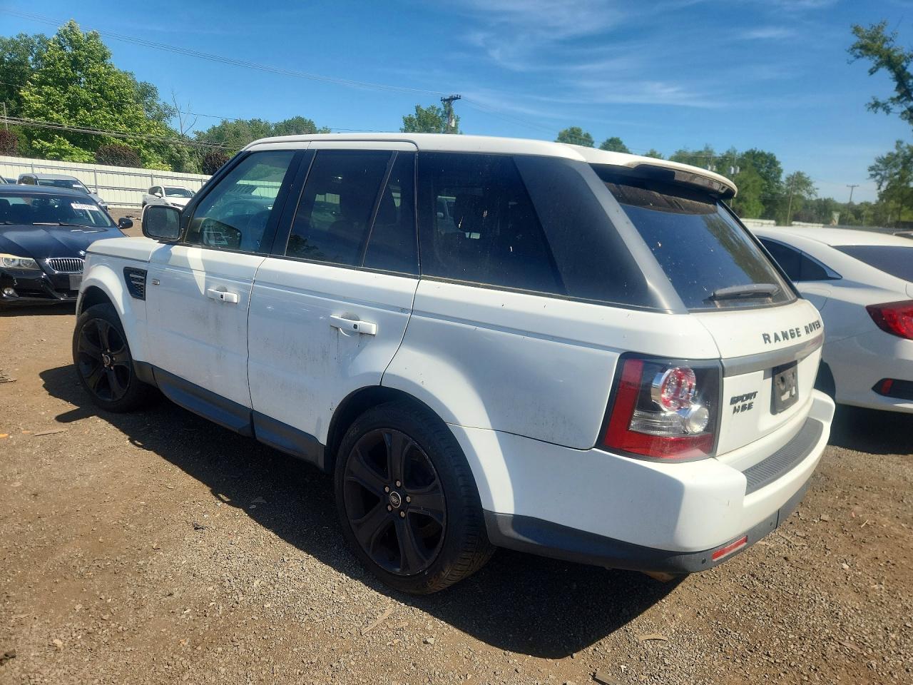 2013 Land Rover Range Rover Sport Hse Luxury White vin: SALSK2D40DA811625