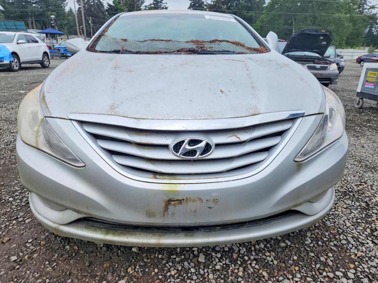 2013 Hyundai Sonata Gls Silver vin: 5NPEB4AC0DH805991