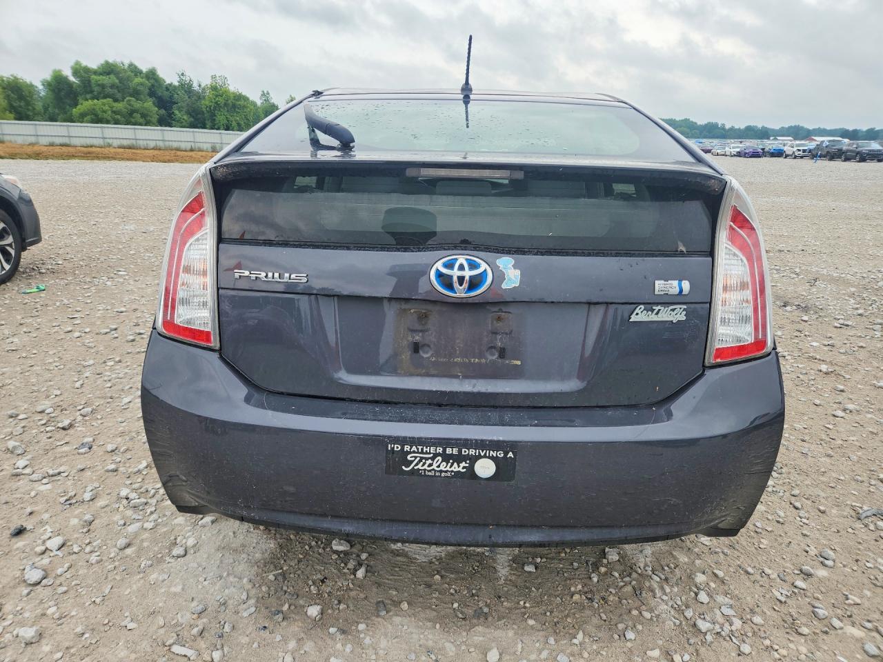 2012 Toyota Prius Two Gray vin: JTDKN3DU0C5538018