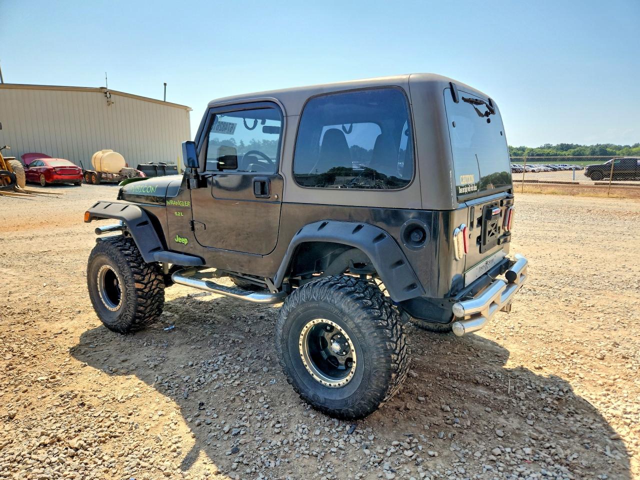 1999 Jeep Wrangler / Tj Sport Black vin: 1J4FY19S0XP458792