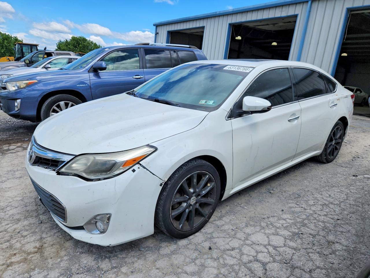 2013 Toyota Avalon Limited Белый vin: 4T1BK1EBXDU041541