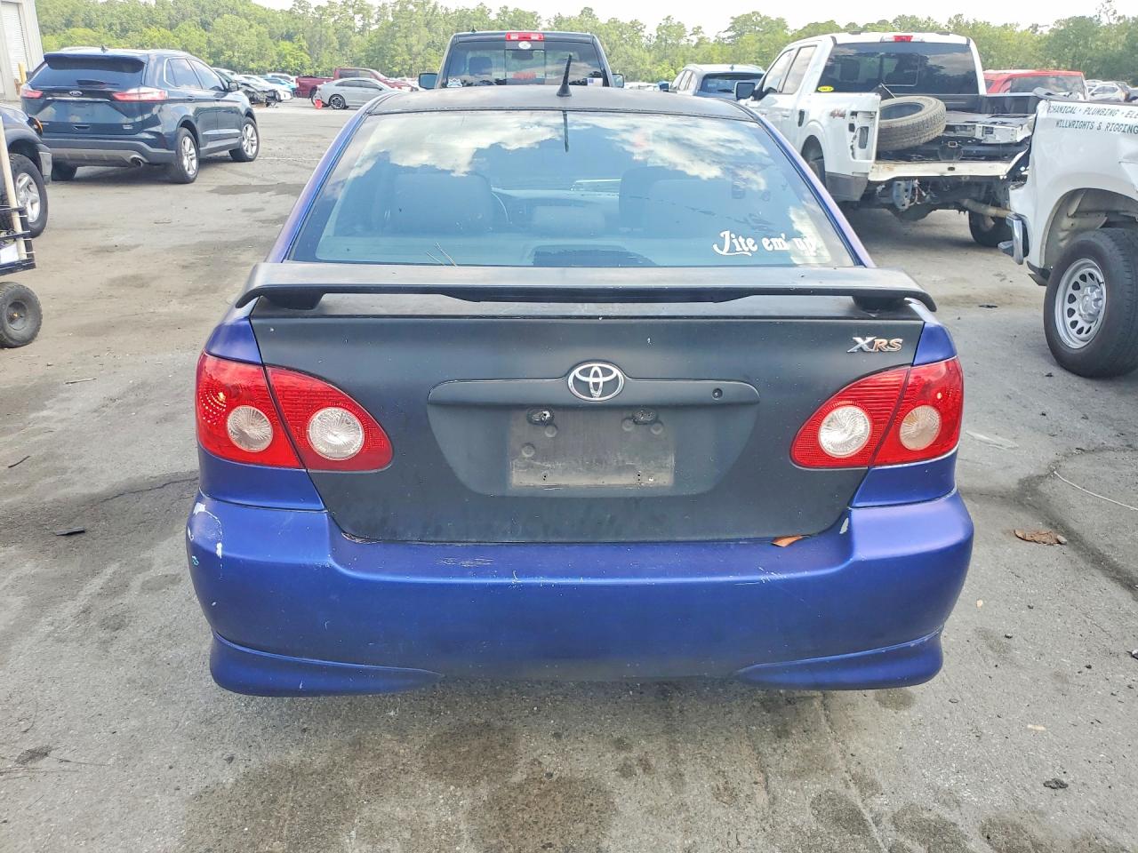 2005 Toyota Corolla Xrs Blue vin: 2T1BY30E35C341162