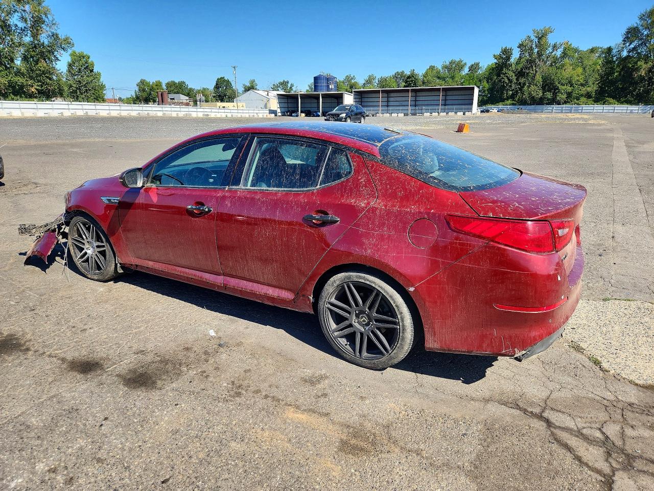 2015 Kia Optima Sx Red vin: 5XXGR4A61FG482435