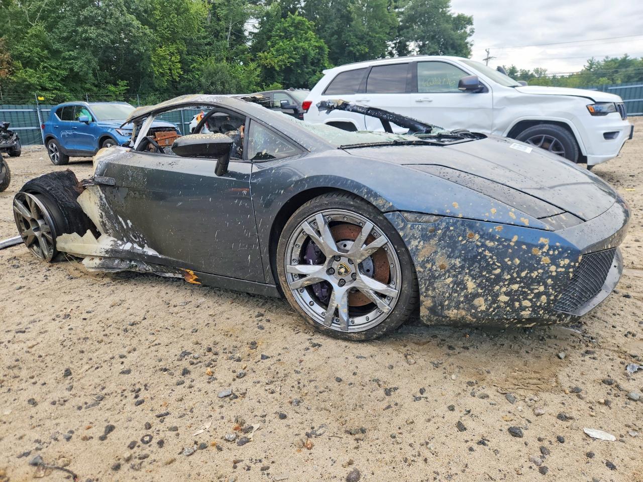 2006 Lamborghini Gallardo Серый vin: ZHWGU12T46LA02805