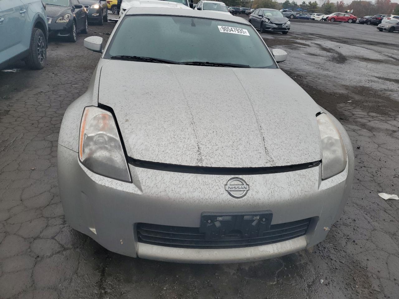 2003 Nissan 350z Coupe Серебряный vin: JN1AZ34E33T011923