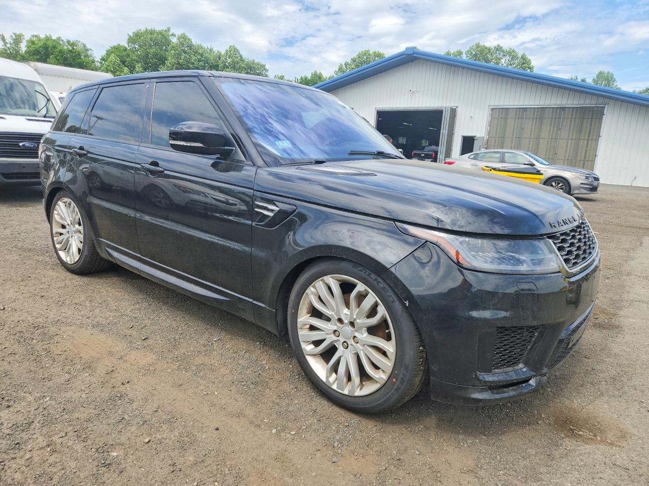 2019 Land Rover Range Rover Sport Hse Black vin: SALWR2RKXKA424243