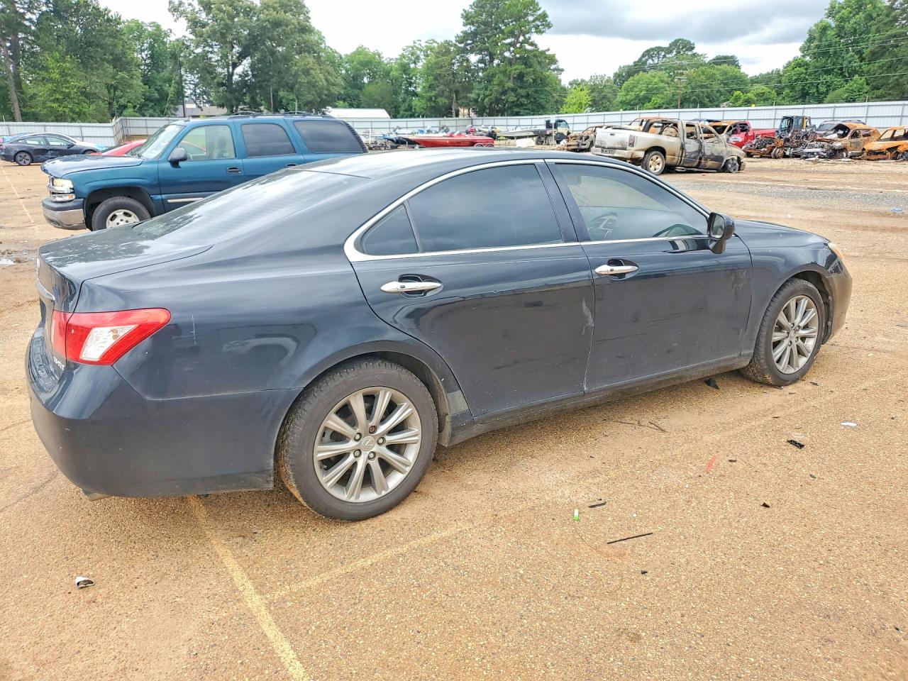 2008 Lexus Es 350 Black vin: JTHBJ46G382220796