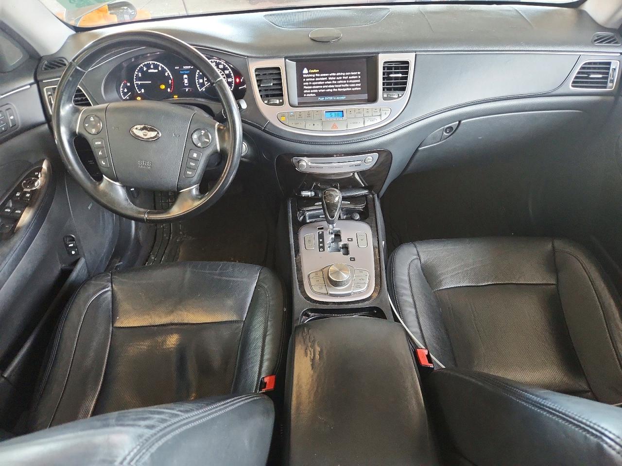 2012 Hyundai Genesis 3.8l Silver vin: KMHGC4DD0CU153321