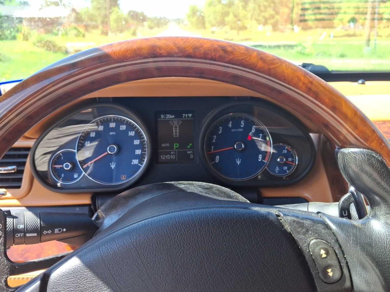 2011 Maserati Quattroporte S Blue vin: ZAM39JKAXB0059487