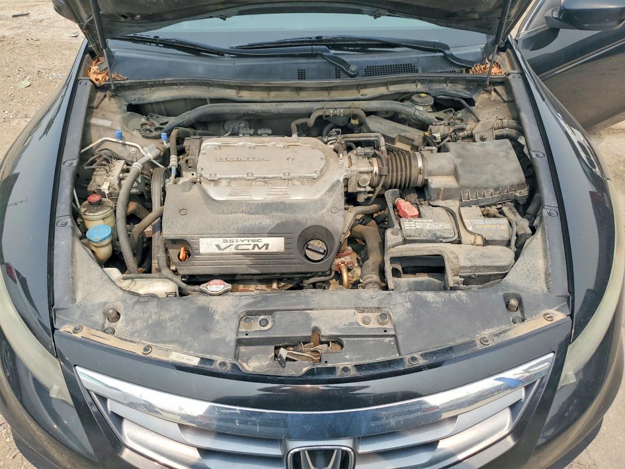 2012 Honda Accord Exl Black vin: 1HGCS2B86CA008223