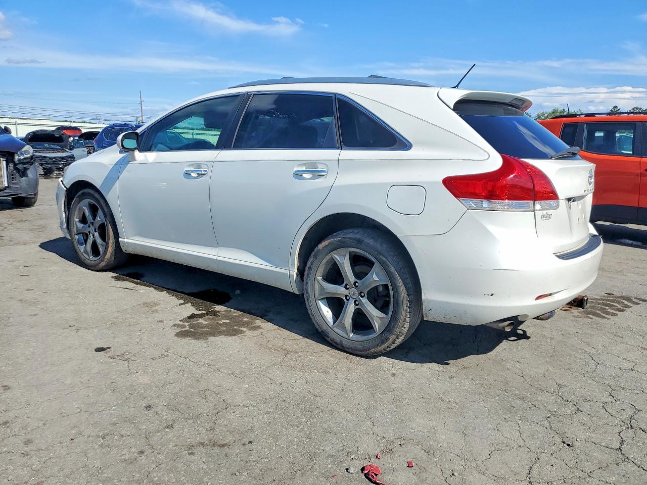 2009 Toyota Venza Awd V6 White vin: 4T3BK11A79U023283