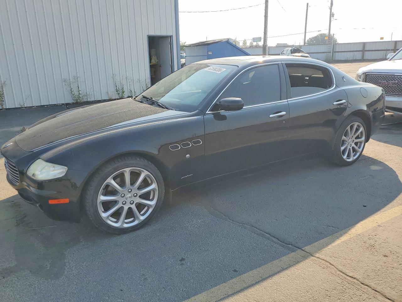 2006 Maserati Quattroporte M139 Black vin: ZAMCE39A160021830