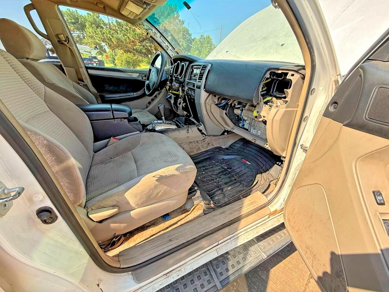 2003 Toyota 4runner Sr5 White vin: JTEZU14R538007490