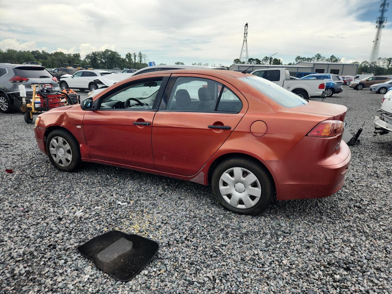 2008 Mitsubishi Lancer De Red vin: JA3AU16U58U012933