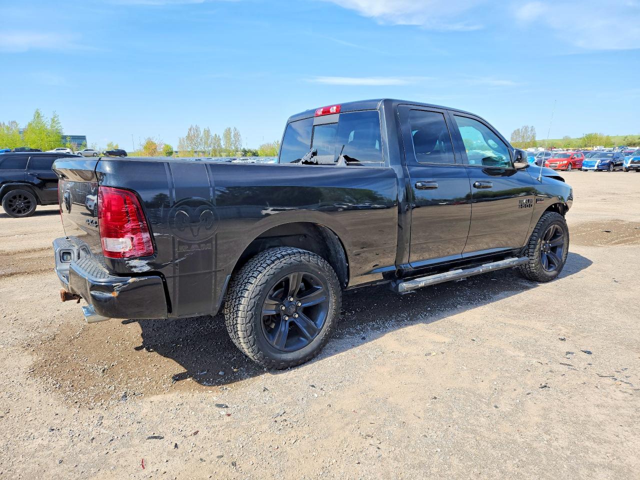 2015 Ram 1500 Sport Black vin: 1C6RR7HT9FS708482