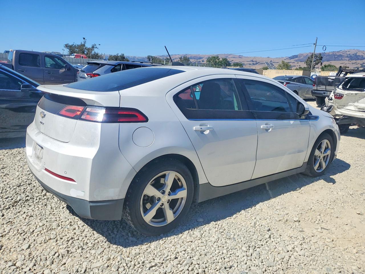2015 Chevrolet Volt White vin: 1G1RD6E41FU116571