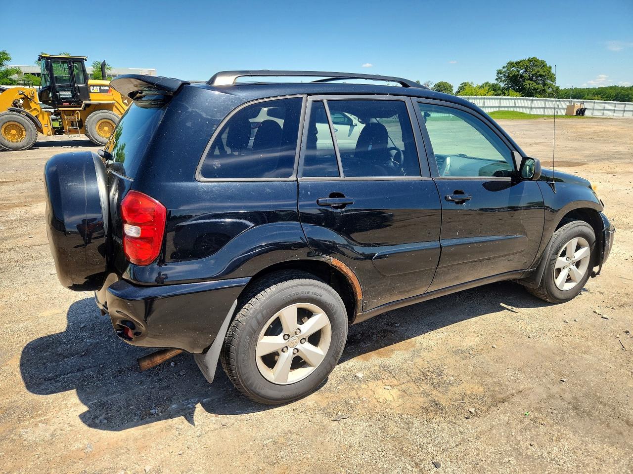 2004 Toyota Rav4 Base Black vin: JTEGD20V240010105